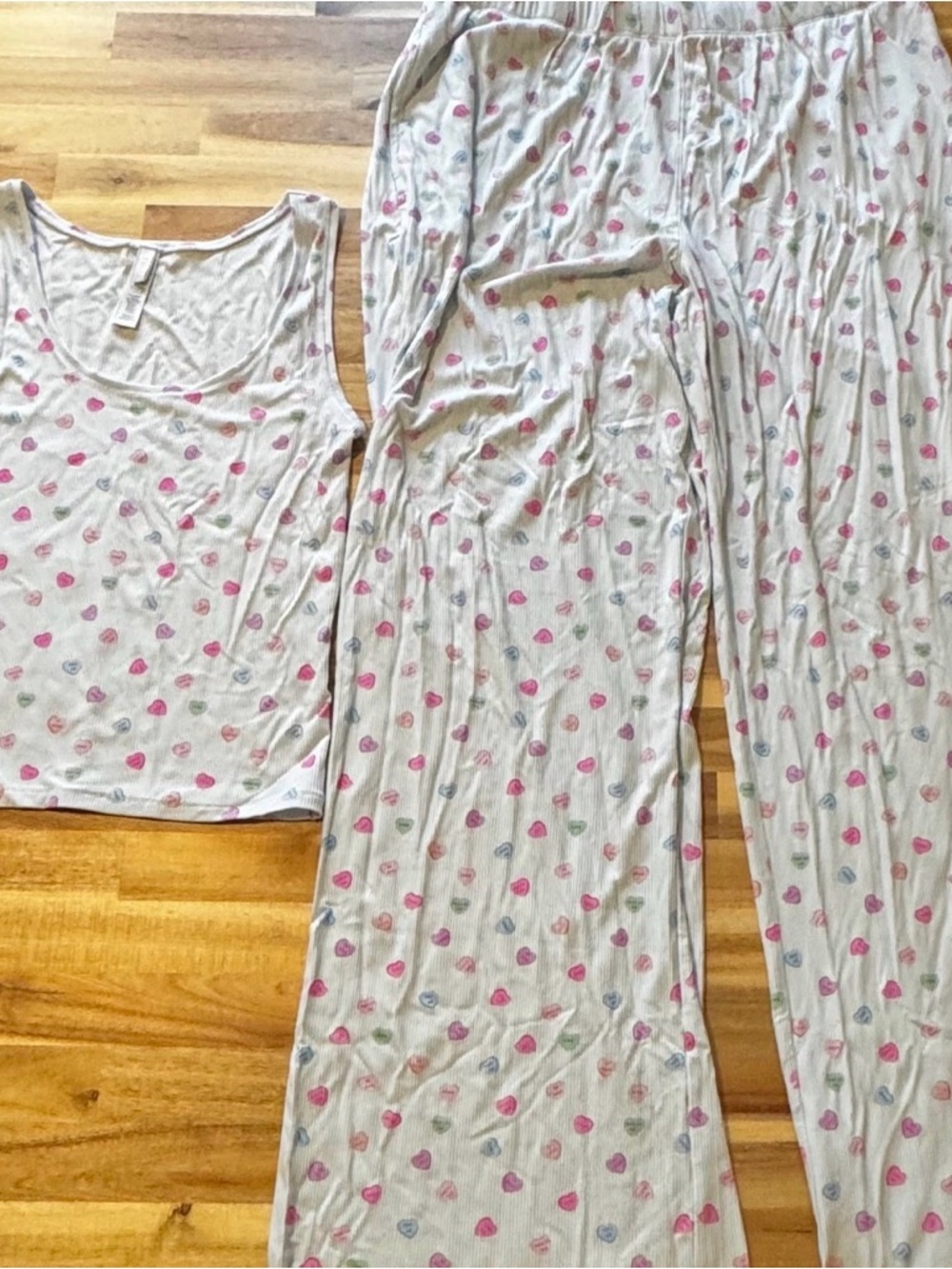 SKIMS VALENTINE'S PAJAMA SET | RARE PRINT (NWOT)